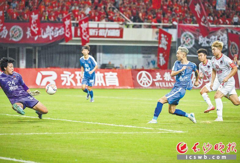 印奕帆, 场迎战衡阳, 攻出来